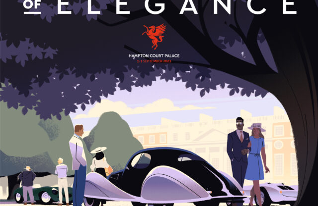 Front cover of the Concours of Elegance 2023 programme